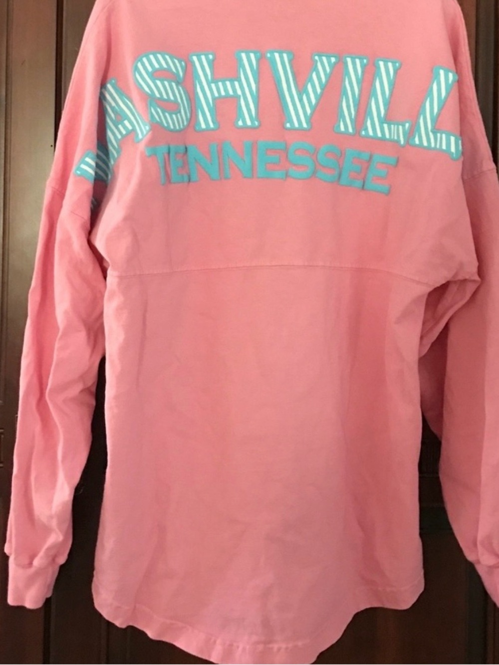 Nashville Tennessee Pink Long-Sleeve Spirit Jersey